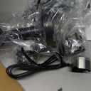 Ganiza Immersion Blender Handheld, 6 in 1 Hand Blender Stainless Steel Blade, 15 Speed Stick Blenders Electric, 800ml Mixing Beaker, 600ml Chopper, Whisk, Frother, Potato Masher (Black)