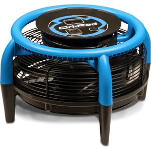 Dri-Eaz Dri-Pod Pro Omnidirectional Floor and Carpet Dryer, Ventilating Floor Dryer for Boats, RVs and Residential Use, 8.9 X 15.2 X 15.2 Inches