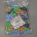 2 x 147PCS Dusty Blue Green Balloon Arch Garland Kit with Nude Clear Bobo Balloons for for Fish Party, Ocean Theme Birthday, Baby Boy Shower Decorations, Under The Sea Backdrop