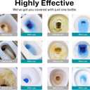 Toilet Bowl Cleaners Automatic Toilet Cleaner for Inside the Bowl Bathroom Toilet Tank Cleaner Dinosaur Shape Design Household with Rope Toulet Cleaning Supplies - Green Jasmine