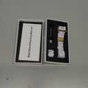 Solace Bands Lightweight Perma Watch Band - Universal Fit for Apple Watch Bands for Women & Men, iWatch Bands for 38mm 40mm 41mm 42mm 44mm 45mm 49mm Ultra, SE, Series 11 10 9 8 7 6 5-1 (Matte Solid) (White/Gold Hardware)