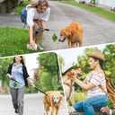 2 x Dog Poop Bag Holder, Cute Poop Bags Dispenser with Metal Clip, Doggie Waste Bag Dispenser for Leash, Green