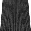 Kuyal Front Door Mat, 3'x4' Indoor Outdoor Entrance Mat, Commercial Floor Mats Inside Outside Entrance, Heavy Duty Durable Welcome, Rubber Backing Non Slip Outdoor Mats for Entryway,Black