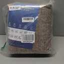 CAREMEE Scalloped Rug 2.5x8 Runners for Hallways, Solid Coffee Runner Rugs Non Slip Scalloped Bath Runner, Washable Mat for Bedroom Girls, Rugs for Kitchen Floor Soft Dorm Nursery Carpet for Bedside