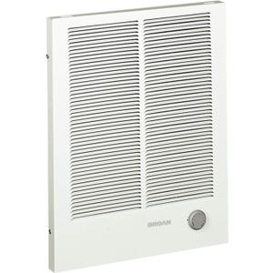 Broan-NuTone, White 198 High Capacity Wall Heater, Painted Grille, 4000/2000 Watt 240 VAC, 2000/4000