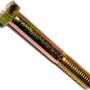 014973253578 Grade 8 Coarse Hex Cap Screws, 1/2-13 x 3-1/2, Piece-10 , Yellow