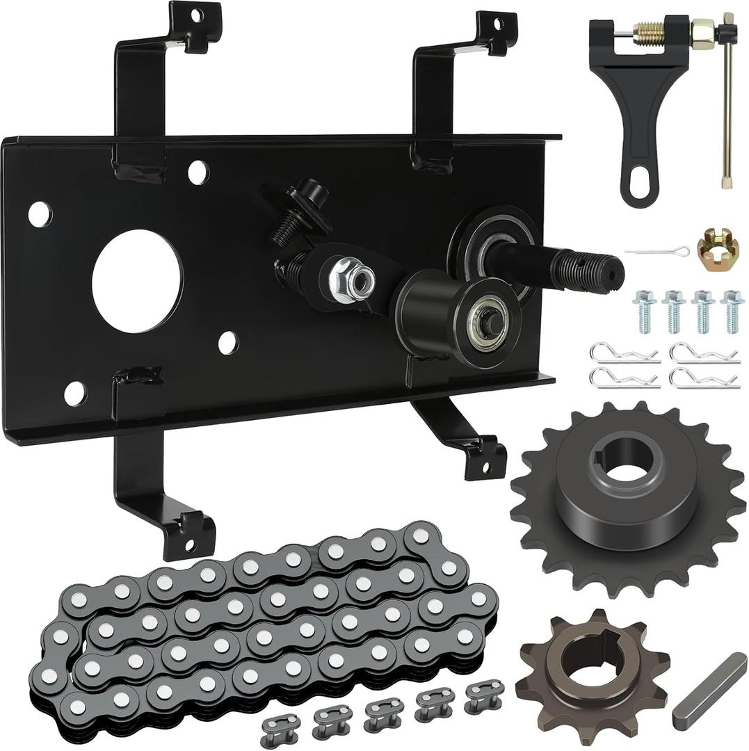 Mini Bike Jackshaft Assembly Cover Kit Compatible with Coleman CT200U CT200U-EX BT200X Axis M200 Baja Warrior MB200 196cc 212 200cc 6.5HP Engine Powersports Parts