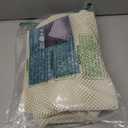 Veken 3x5 Ft Rug Pad Gripper for Hardwood Floors, Non Slip Rug Pads for Area Rugs, Thick Rug Grippers for Tile Floors, Under Carpet Anti Skid Mat, Keep Your Rugs Safe and in Place (1-white)