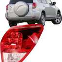 labwork Right Passenger Side Tail Light Assembly Replacement for Toyota RAV4 2006-2008 Rear Brake Light 8155142100, TO2819127