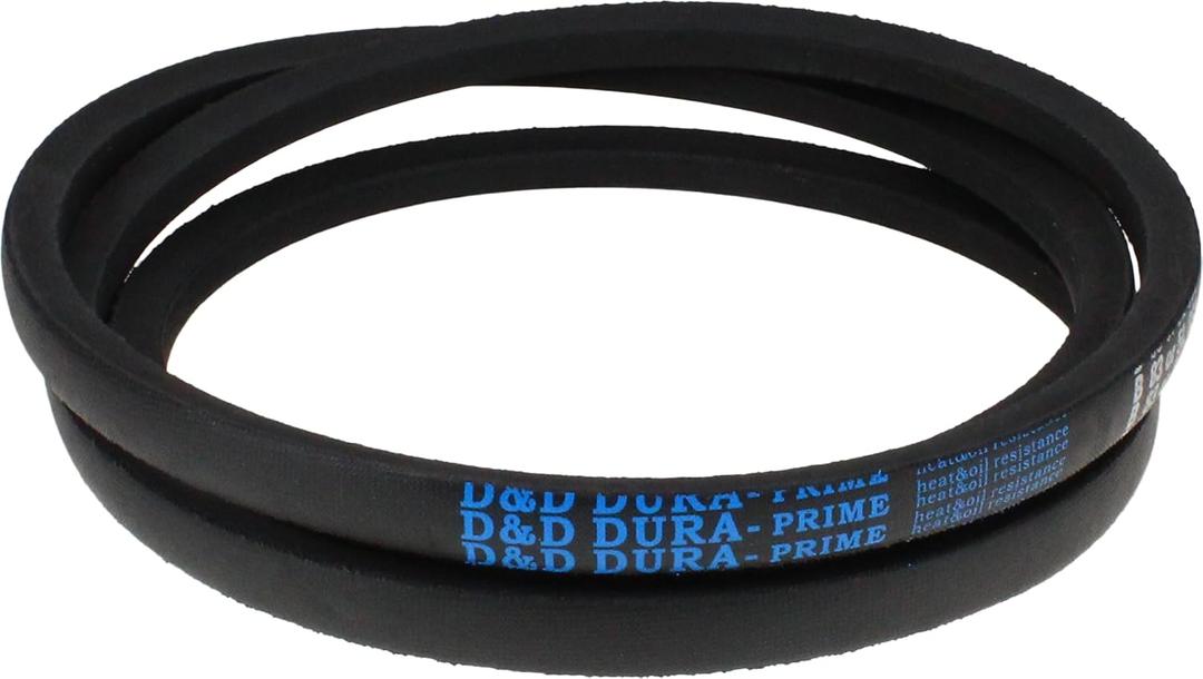 D&D PowerDrive AX48 V Belt, Rubber, 1/2" x 50" Outside Circumference