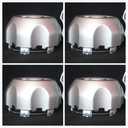 4pcs Silver Wheel Hub Center Cap Compatible with Frontier Xterra 00-04 16in 40315-7Z100