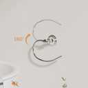 Towel Ring, Stainless Steel Hand Towel Holder for Bathroom Wall Mount, Heavy Duty Towel Hanger for Kitchen, Bath, RV(Chrome)