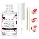 Makartt Nail Glue Remover for Press on Nails: 10ML Glue Off for Nail Tips Acrylic Nails Fake Nails Debonder Adhessive Remover Acetone-free Nail Polish Remover, Can't Remove Gel Nail Polish