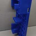 Plastic Pallets for Warehouses, Paint Holder Tray, HDPE Material, Pallets for Raising Items, Grid Design to Prevent Water Accumulation(30x60x10CM/12x24x4IN)