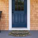Thick Welcome Mats Outdoor, 24 * 36" Large Front Door Mat Entrance, Durable Welcome Mat for Front Door, Heavy Duty No Slip Rubber Outdoor Mats for Home Entrance