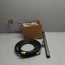 Fill-Rite FR152 Piston Hand Pump with Hose & Nozzle Spout, Red