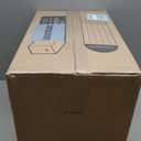 Washable Rug 8x10 Area Rugs for Living Room, Abstract Rug for Bedroom, Soft Rainbow Non Slip Throw Rugs with Rubber Back, Low Pile Stain Resistant Boho Geometric Carpet for Dining Room, Black