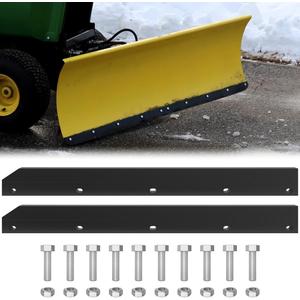 MOTOQUEEN 1/2" Poly Cutting Edge Scraper Bar- Replacement for John Deere 54" Front Mount Snow Blade Plow, Replaces for M75679 Two-Part Assembly