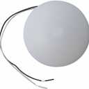 Interior Light - LED Slimline Ceiling Light 5500K 350LUM Cool White LED 4 Inch Diameter x 0.787 Inch Depth Frosted Lens 2 Wire Installation For 12 Volt DC Dimmable