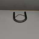 Retro Motorcycle Cafe Racer Seat Frame Hoop Brat Loop with LED Strip Turn Singal Tail Light Brake Light (7/8 inch Tube/Flat Loop/Width 175mm/6.89in)