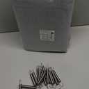 WATERWICH RV Step Covers Rugs 4 Pack RV Camper Step Covers with Install Hooks Fit 22 Inch RV Stairs for RV Mobile Home Campers Trailer Vans, Grey