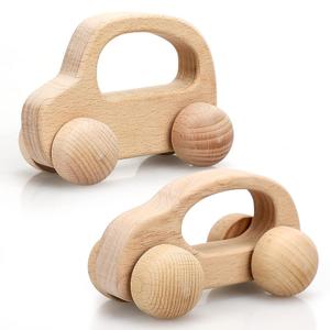 TOY Life Wooden Toys Cars, Montessori Baby Toys 6-12 Months, Wooden Baby Toys Rattle Cars for Toddlers 1-3, Baby Boy Girl Nursery Decor, Montessori Toys for 1 Year Old Boy Christmas Birthday Gift