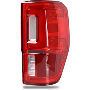LED Tail Light Compatible With 2019-2023 Ford Ranger w/Blind Spot (Module NOT Included) Right Passenger Side Taillights Taillamps Brakelights Replace Part Number:KB3Z13404G