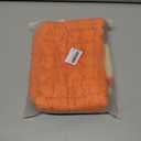 Puffy Quilted Makeup Bag Cosmetic Bag Equipped with a Detachable Handle Cute Zipper Pouch for Storage Clutch for Women(Orange)
