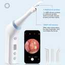 Electronic Tonsil Stone Remover with Camera, Tonsil Stone Removal Kit, 3 Suction Levels, Tonsil Stone Vacuum, Oral Care for Mouth Health, USB Rechargeable