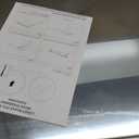 LOAAO 48X30 Inch Brushed Nickel Bathroom Mirror, Rounded Rectangle Silver Metal Frame Mirror, Brushed Nickel, Anti-Rust, Shatter Proof, Hangs Horizontally or Vertically