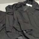 Casly Lamiit Half Zip Women 2 Piece Skorts Sets Athletic Sweatsuit Black L