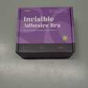 Invisible Strapless Sticky Bra Push up for Women, Ultra Adhesive Bra for Backless Dress, Cleavage Bra Lift Novelty Bras (C Cup, Beige)