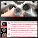D-Wheel Locking Nut Key Compatible with Toyota Models, Lexus, Tacoma, Wheel Lock Nut Socket Adapter, Anti-Theft Lug Removal Tool, Socket Remover Repair Tool