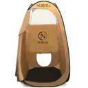 Norvell XL Portable Spray Tan Tent - Extra Large Pop Up Tent for Professional Tanning - Mobile Spray Room with Carrying Bag and Easy Clean Floor - Sunless Self Tanning Booth