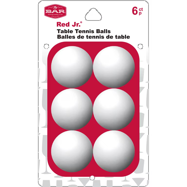 Jacent
Table Tennis Balls 6 Count