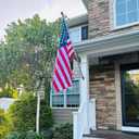 AMZFLAG American Flags for Outside 2x3 ft 24x36 Inches, Heavy Duty Embroidered USA US Flag United States America Flag High Wind for Wall House 250th Anniversary Decoration