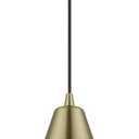 Livex Lighting, 40852-01, Dulce, Cone Pendant, Antique Brass