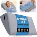 sokoro Bed Wedge Pillow for Sleep Apnea, GERD Acid Reflux Snoring Relief, Pregnancy Side Sleeper Pillow for Adults Seniors Neck Pain Back Sleeping, Leg Elevation Pillows for After Surgery Gifts, Grey (Gray)