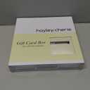 Ivory Wedding Card Box, Large 10 White Gift Card Holder, Envelope Box, Graduation, Funeral Reception, Bridal & Baby Shower, Anniversary, Baptism, Quinceanera, Birthday Party, Sweet 16, Money Basket