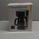 Toastmaster 12-Cup Digital Touchscreen Drip Coffee Maker - Programmable Automatic Coffee Machine - Kitchen Appliance with Keep Warm Setting