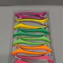 12PCS Hair Clips for Styling - No Crease Hair Clips for Women - Non Slip Duck Billed Hair Roller Clips with Silicone Band - Salon Hair Sectioning Clips (Color3)