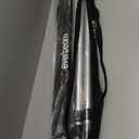 Everbeam Telescopic Tarp Pole for Camping, Hiking, Fishing - Adjustable Aluminium Rods Extend To 92" - Portable & Lightweight, Ideal for Awning, Tent Fly - Includes Guy Lines, Stakes, Carry Bag-2 Pack