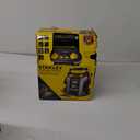 STANLEY J5C09 Portable Power Station Jump Starter 1000 Peak Amp Battery Booster, 120 PSI Air Compressor, USB Port, Battery Clamps
