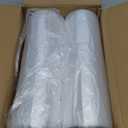 10" X 14" Food Storage Bags, 2 Rolls Clear Plastic Produce Bags, 1000 Grocery Bags for Bread, Fruits, Vegetables, Kitchen, Market (1000 bags)