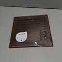 8'' x 8" Inch (Opening) Square Ventilation Grille - Brown Metal Air Vent Cover with Mesh Screen Guard - Inside/Outside use Louver Grille - 10" x 10" Inch (Outer Size) Soffit Vent