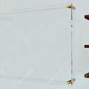 Large Acrylic Clear Dry Erase Board for Wall Non-Magnetic with Rounded Edge Frameless Office School Display Calendar Organizer (16X18) (16X18)