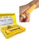 Insect Bug Bee Sting Snake Bite Venom Extractor Suction Kit Tool Pump First Aid Safety Fast Emergency for Hiking Backpacking Camping Yellow Color