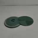 2 in 1 Silicone Microwave Splatter Cover Food, Microwave Mat Place Holders for Multi-use, Silicone Trivet, Pot Holders, Drying, Baking, Utensils Rest for Kitchen Counter Mat, Grey (Light Green (Mat With Cover))