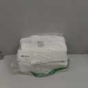 Fully Glazed White Ceramic Bow Vase 9.64 in Unique Cute Modern Decorative Bouquet Flower Vases for Home Living Room Table Decor Mothers Day Gifts