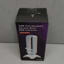 Tilted Nation Gaming Headset Stand | RGB Headphone Stand for Desk with Mouse Bungee and USB Hub (Cool and Clean Setup) Gaming Headset Holder - Perfect Gamer Gift Accessory (Black)